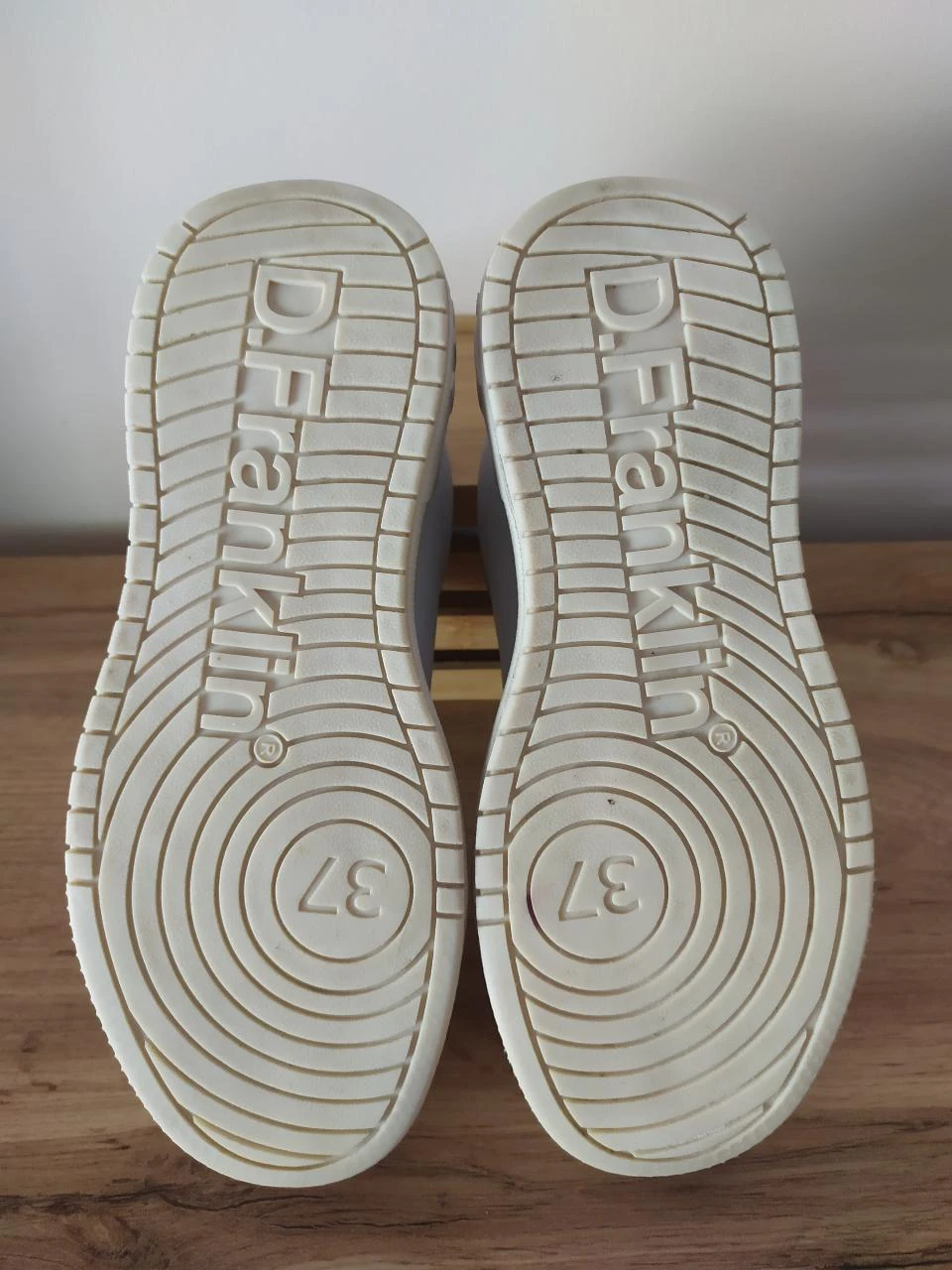 D.Franklin Baskets blanches à plateforme EU 37 Chaussures épaisses décontractées – photo 9
